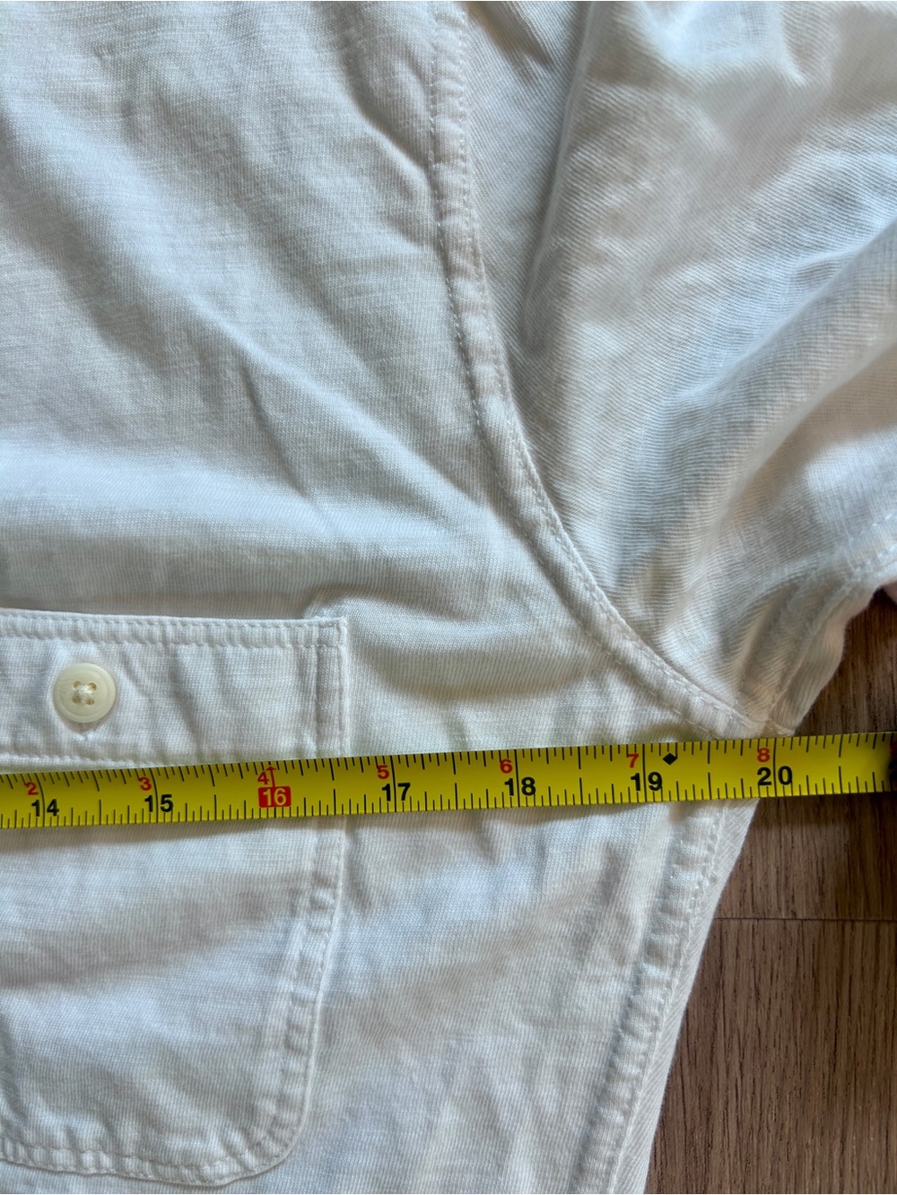 Faherty White Casual Button Down Shirt - Picture 11 of 11